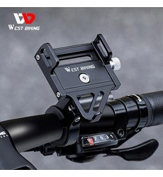West Biking High Strength Lightweight Mobile Holder for Bicycle Motorcycle